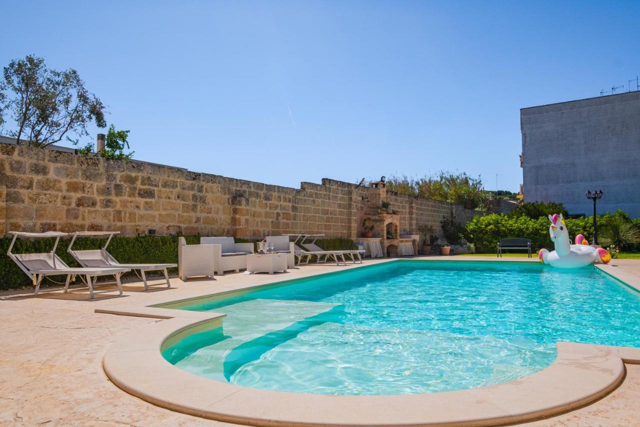 Casa D'Amore Con Piscina Privata 알레사노 외부 사진